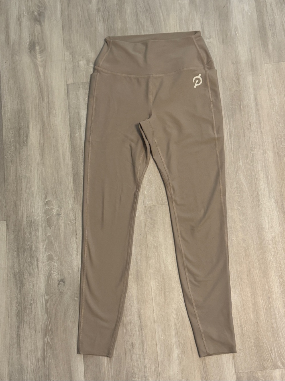 Peloton Neutral Taupe High-Rise Leggings
